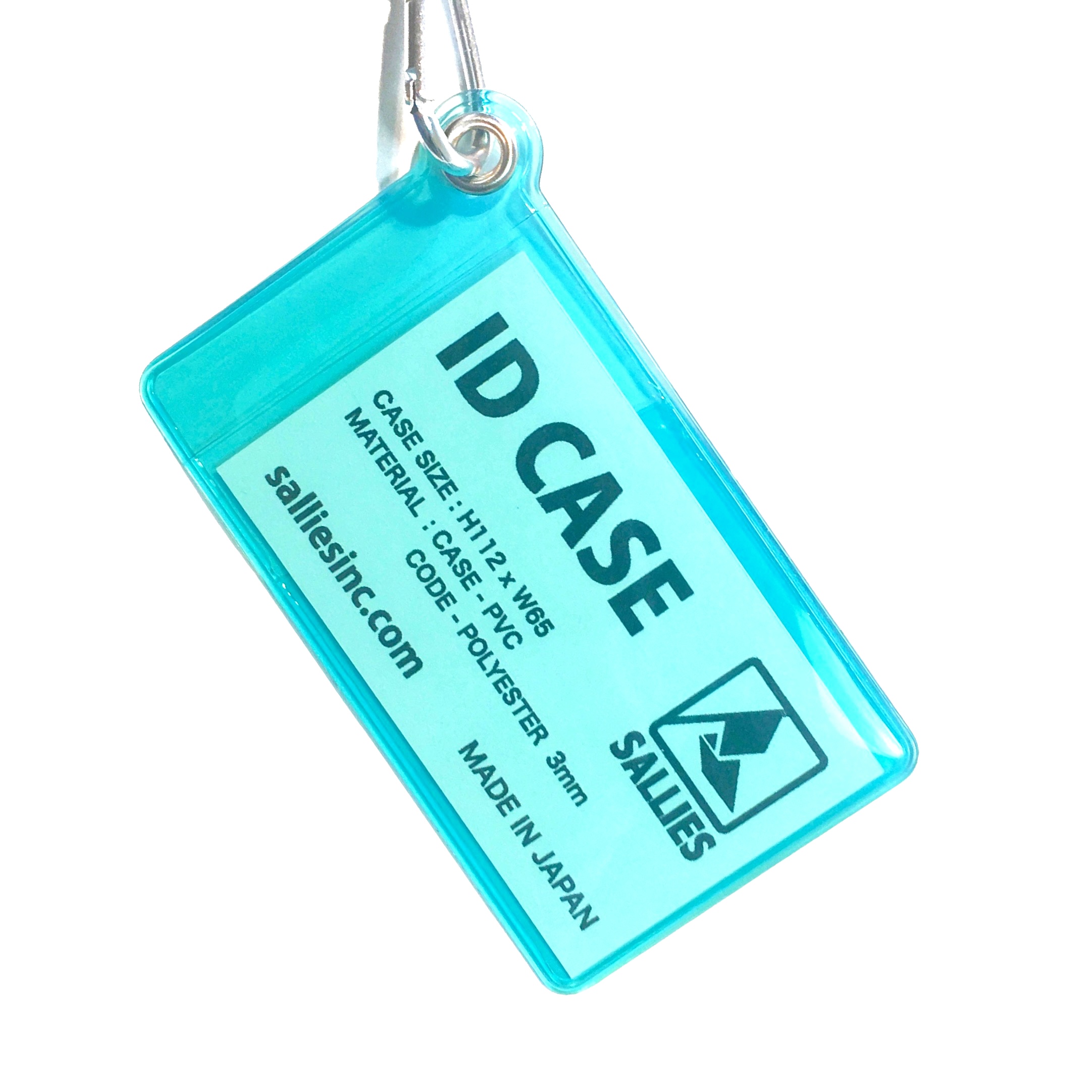 ID CASE 透明色證件套 Blue｜正面