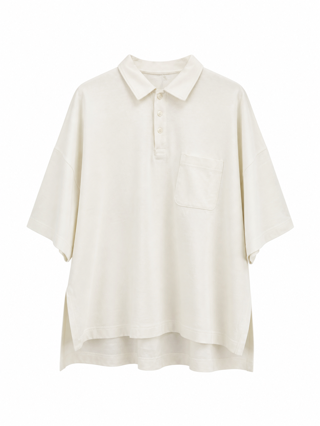寬版 A 字型 Polo 衫