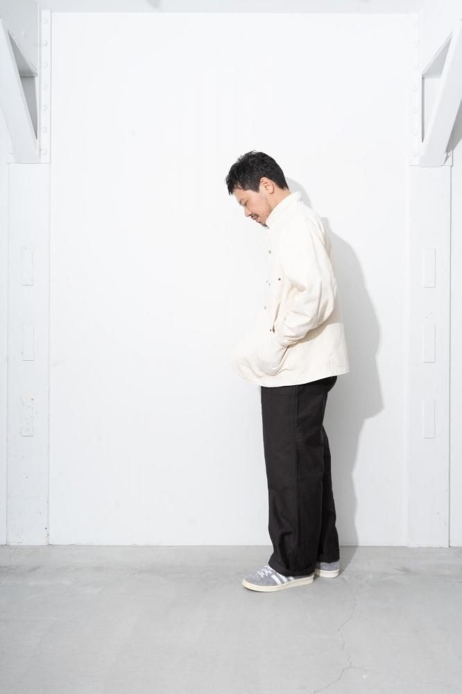 米白圓弧口袋寬袖外套 ECR 供應商官方原圖 4