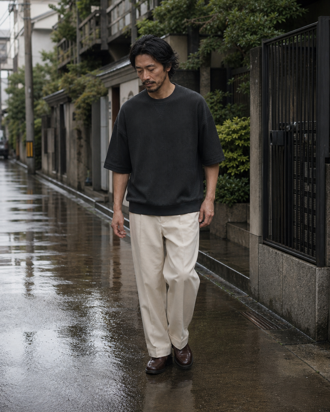 泉州蜂巢織夏季上衣 Sumikuro 昭雄實穿 B